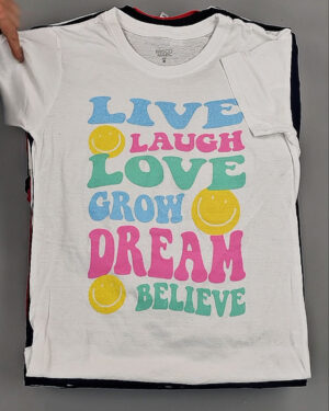 Фотография  354 - Футболки м/ж (Printed T-Shirts New)#5 кг, ЛОТ №8913 оптом в Иркутске и Иркутской области