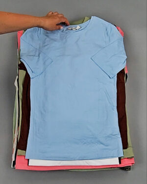 Фотография  644 - Футболки DK COMPANY 045 B#5,6 кг, ЛОТ №9088 оптом в Иркутске и Иркутской области