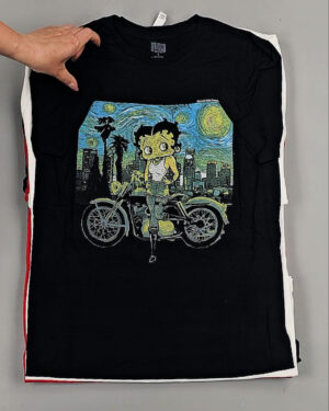 Фотография  603 - Футболки м/ж (Printed T-Shirts New)#5 кг, ЛОТ №8913 оптом в Иркутске и Иркутской области