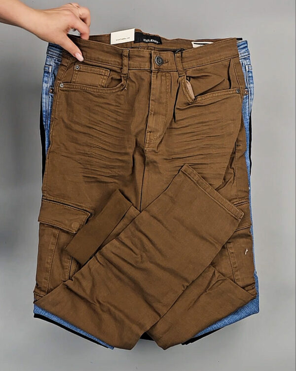 Фотография  850 - Джинсы BLEND HE + 075#10 кг, ЛОТ СТ-9496 оптом в Иркутске и Иркутской области