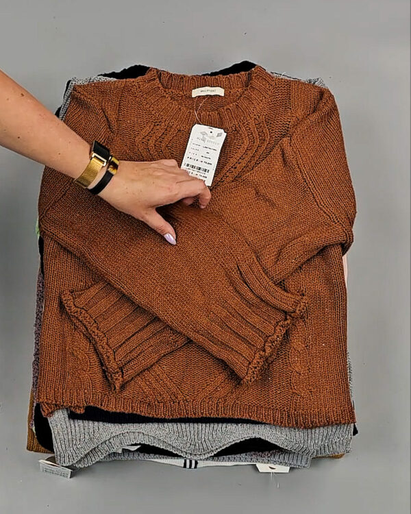 Фотография  384 - Джемпера Корея 085#7 кг, ЛОТ СТ-9412 оптом в Иркутске и Иркутской области