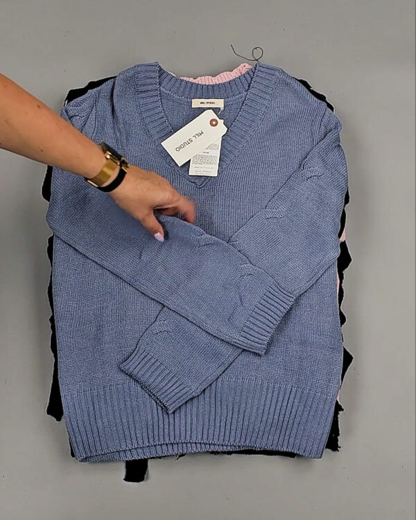 Фотография  188 - Джемпера Корея 085#7 кг, ЛОТ СТ-9415 оптом в Иркутске и Иркутской области