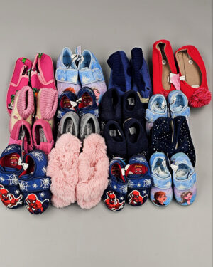 Купить Обувь домашняя дети СТОК 065#3,3 кг, ЛОТ СТ-9728 оптом в Иркутске и Иркутской области