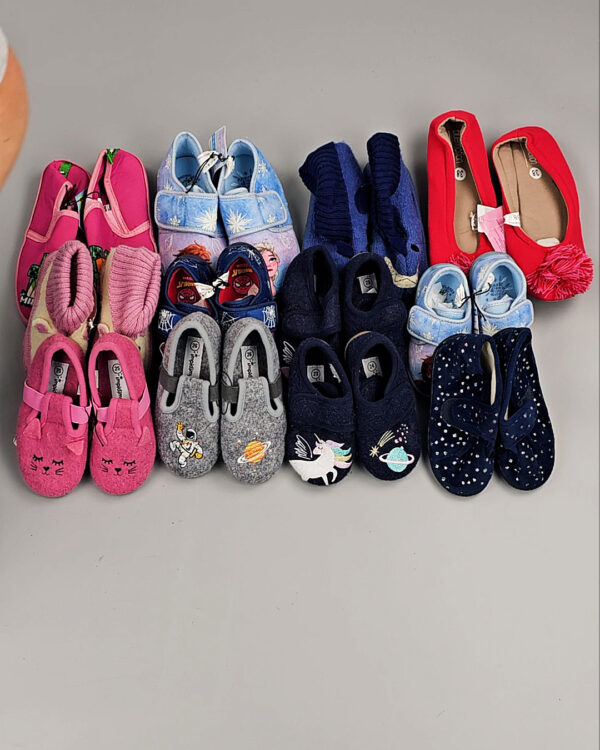 Фотография  244 - Обувь домашняя дети СТОК 065#3,3 кг, ЛОТ СТ-9728 оптом в Иркутске и Иркутской области