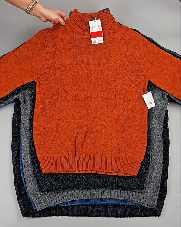 Фотография  523 - Джемпера мужские C&A 025#7 кг, ЛОТ СТ-10003 оптом в Иркутске и Иркутской области