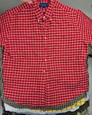 Купить Рубашки (Oversize Man Shirts Premium)#20,3 кг, ЛОТ СХ-0242 оптом в Иркутске и Иркутской области