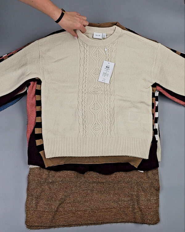 Фотография  992 - Джемпера VILA W 104#7 кг, ЛОТ СТ-9992 оптом в Иркутске и Иркутской области