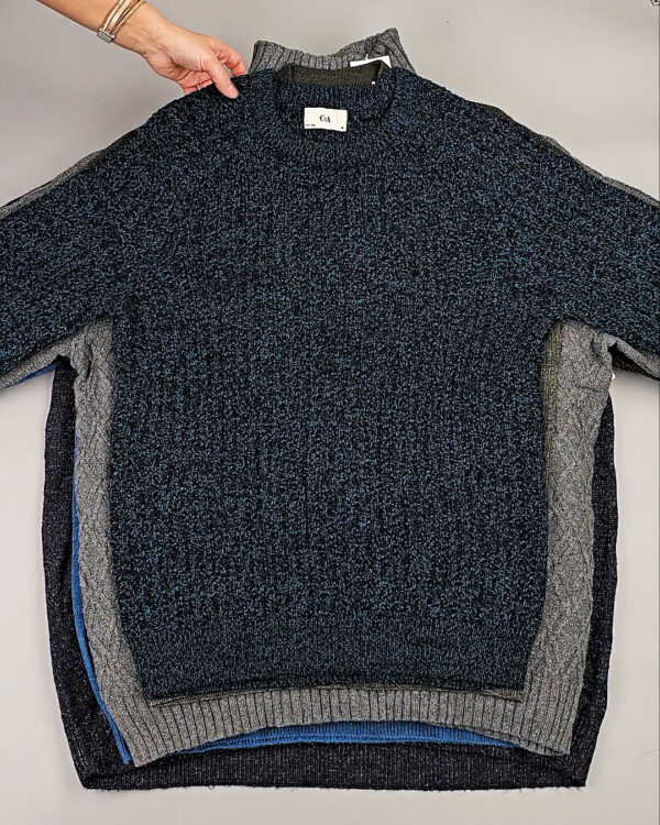 Фотография  417 - Джемпера мужские C&A 025#7 кг, ЛОТ СТ-10003 оптом в Иркутске и Иркутской области