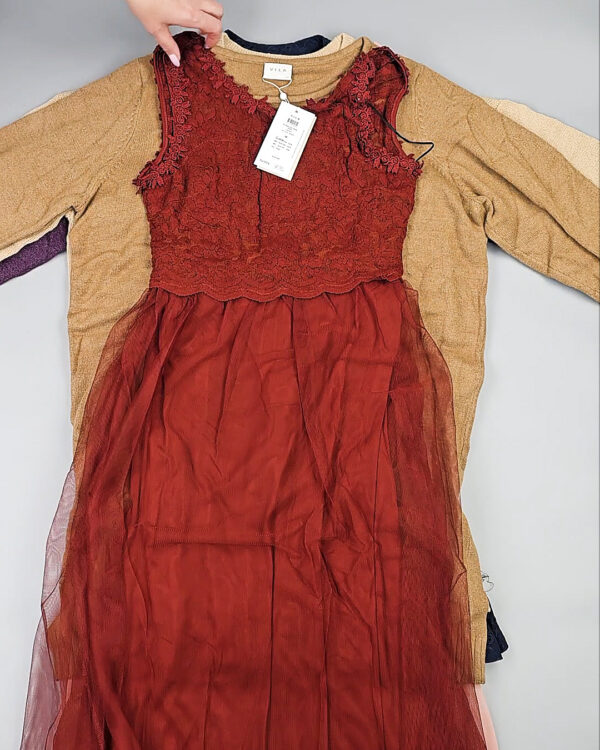 Фотография  848 - Платья VILA Winter 104#7 кг, ЛОТ СТ-9902 оптом в Иркутске и Иркутской области