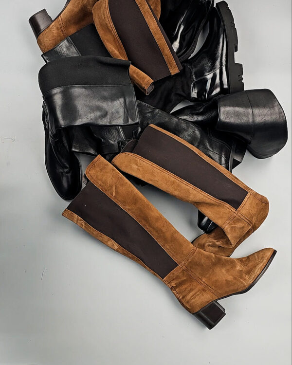 Фотография  806 - Сапоги Италия #7 шт, ЛОТ СТ-9678 оптом в Иркутске и Иркутской области