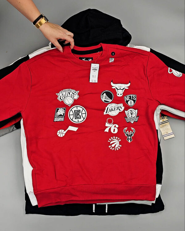 Фотография  751 - Толстовки муж HOLLISTER SW#10 кг, ЛОТ СТ-9649 оптом в Иркутске и Иркутской области