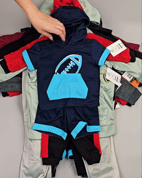 Фотография  591 - Спортивные костюмы дети CAN#6 кг, ЛОТ СТ-9737 оптом в Иркутске и Иркутской области