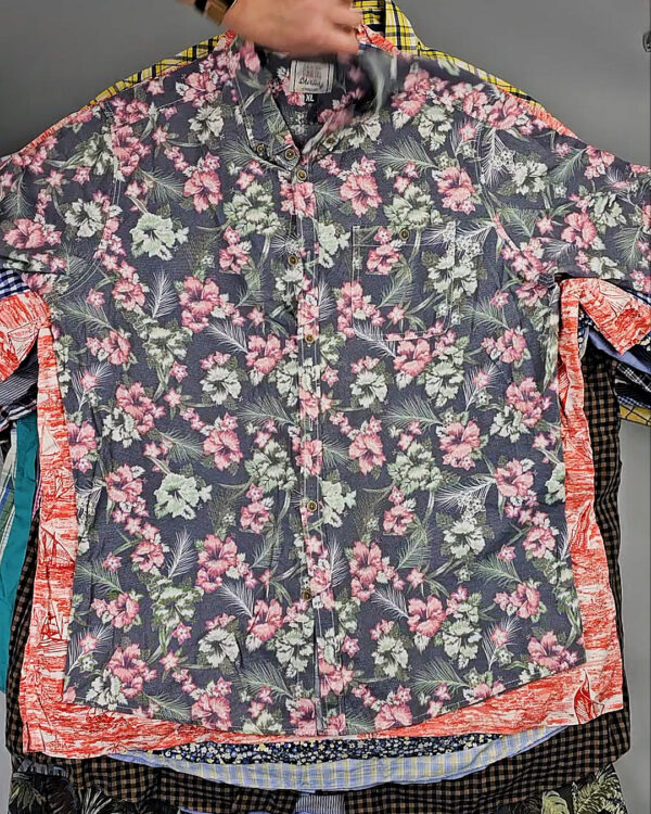 Фотография  631 - Рубашки (Oversize Man Shirts Premium)#20,3 кг, ЛОТ СХ-0242 оптом в Иркутске и Иркутской области