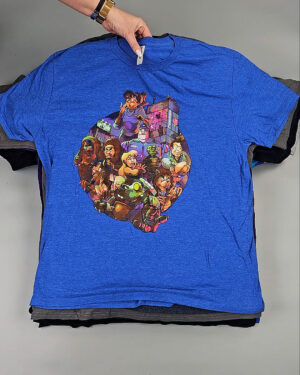 Фотография  154 - Футболки м/ж (Super T-Shirts Printed)#10 кг, ЛОТ СХ-0272 оптом в Иркутске и Иркутской области