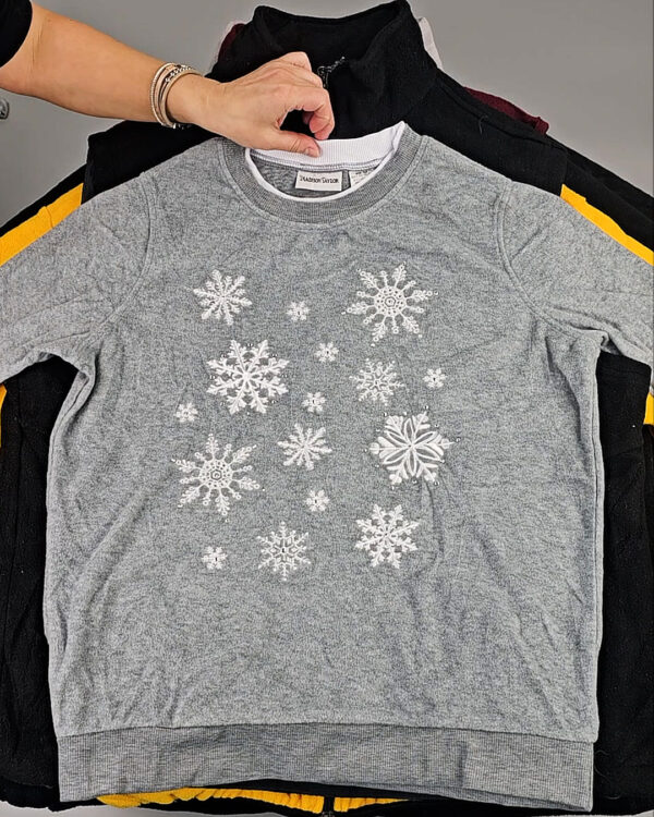 Фотография  896 - Толстовки флис м/ж (Adult Fleece Tops Pr/Lux)#18 кг, ЛОТ СХ-0263 оптом в Иркутске и Иркутской области