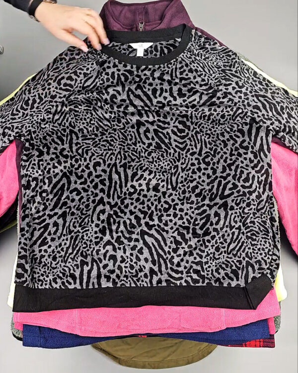 Фотография  491 - Толстовки флис м/ж (Adult Fleece Tops Pr/Lux)#18 кг, ЛОТ СХ-0262 оптом в Иркутске и Иркутской области